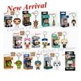 thumbnail image 2 of 41 estilos recién llegados FUNKO POP llaveros Yoda Leia llavero Boba Feit Minnie Katy Batman Spidey Witch Mirio figura de acción juguetes, 2 of 6