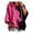 Rose Gold01, variant on Stralyhd Breast Cancer Month Sweatshirts for Women Pink Ribbon T-Shirt Pink Loose Fit Shirt 3/4 Sleeve Tees