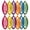 Rainbow, variant on Motique Accessories Set of 12 Mini Banana Clips Perfect for Adult Female and Girls - Rainbow