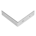 thumbnail image 5 of Dritz Campaign Textured Right Angle, Small, 3 Pack, Nickel, 5 of 8