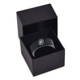 thumbnail image 3 of Black Wedding Band Gamer Tungsten Ring Dad Mommy and Me Grandma Jewelry 30th Birthday Mom, 3 of 8