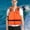 Orange,Multicolor, variant on Nrmvnmi Adult Life Jacket Kayak Vest High Buoyancy Swim Vest Adjustable Safety Jacket Swimming Fishing Outdoor Water Sports, Surfing, Rafting, Kayaking