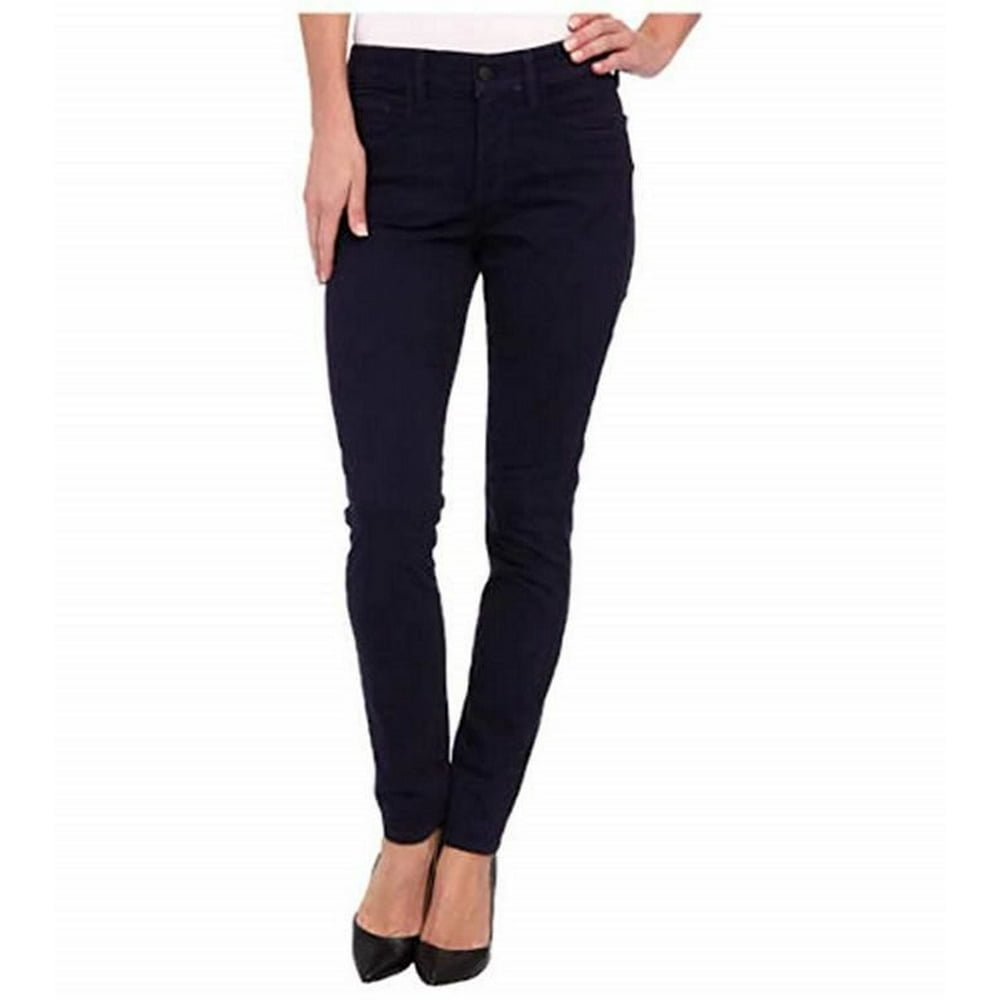 NYDJ - NYDJ WOMENS JADE STRETCH CORDUROY SKINNY LIBERTY BLUE LEGGING JEANS SIZE 0P - Walmart.com