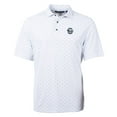 thumbnail image 2 of Men's Cutter & Buck White Penn State Nittany Lions Team Big & Tall Virtue Eco Pique Tile Print Polo, 2 of 3