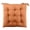 Rust, variant on COZY TRENDS COLLECTION Handmade Velvet Chair Seat Pads Cushions with Ties - Tufted - 16''x16'' 3''Thick by Cozy Trends Black