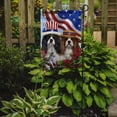 thumbnail image 2 of Carolines Treasures PPP3069GF Cavalier Spaniel USA Flag Garden Size  Small multicolor, 2 of 3