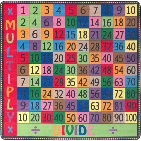 Flagship Carpets Math Coll. Multiply/Divide Rug - 48