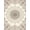 Ivory Beige Rose Teal, Pattern 3, variant on ODIKA Entryway Boho Farmhouse Border Distressed Motif Vintage Southwestern for Dorm Room, Small Living Apartment, Stain Resistant Low Profile