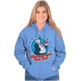 thumbnail image 4 of Vintage Cartoon All American Dad Bod Zip Hoodie Sweatshirt Men Brisco Brands 4X, 4 of 6