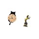 thumbnail image 5 of Reloj de pared moderno, colección de estatuas, figura de caballo, escultura animal, adorno, ligero, sin , reloj colgante para dormitorio, sala d, 5 of 8