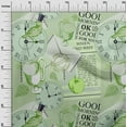 thumbnail image 3 of oneOone Cotton Poplin Twill Light Green Fabric Nostalgia Sewing Material Print Fabric By The Yard 56 Inch Wide, 3 of 6
