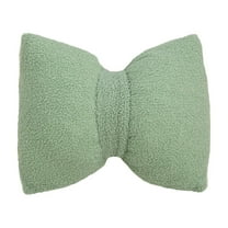 Yhmxh Bow Throw Pillows Bow Decorative Pillow Chair Cushions Butterfly Shaped Cute Pillows Home Decor Knot Plush Pillows Soft Seat Cushions Cute Throw Pillow for Couch Bow Room Decor 15.75x11.8in