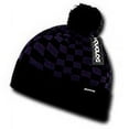 thumbnail image 2 of Changbai Checker Beanie, Purple/Black, 2 of 2