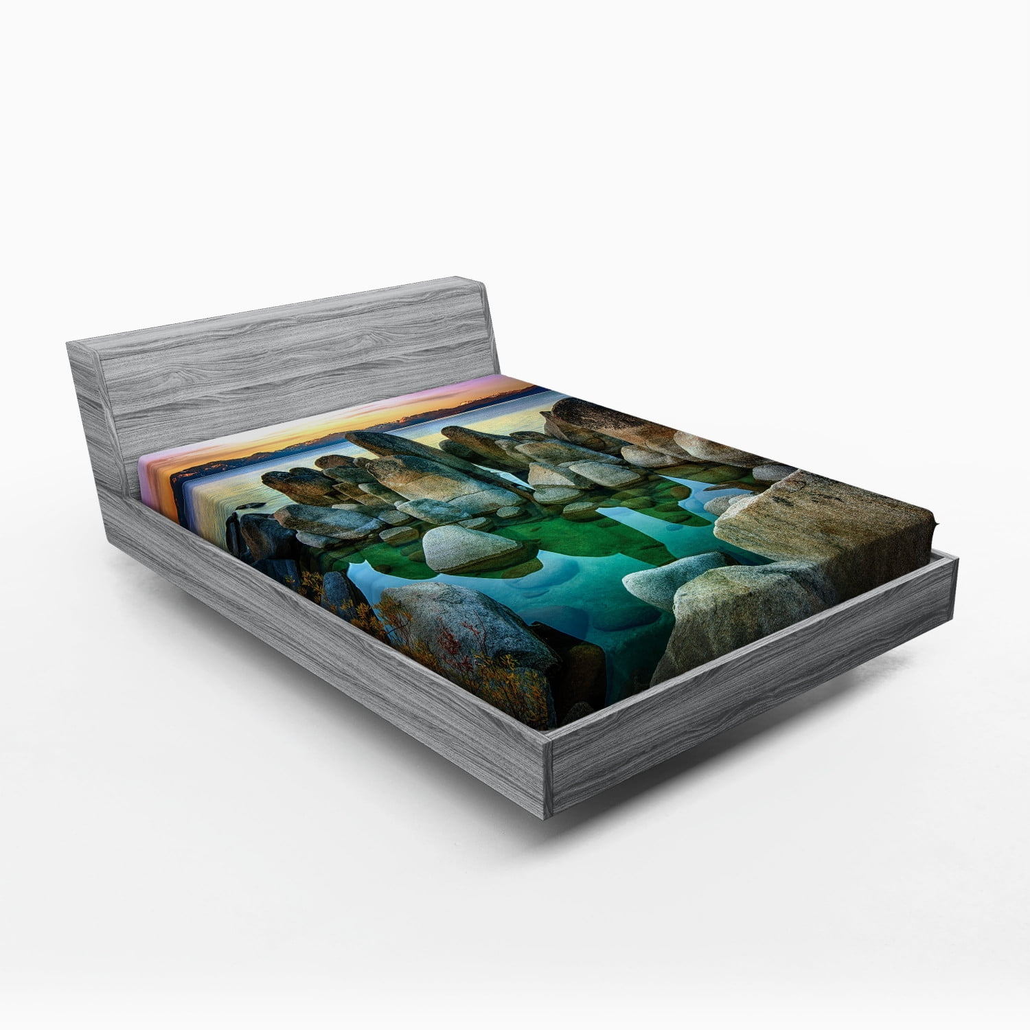 Ambesonne Lake Soft Flannel Fleece Throw Blanket Cozy Plush for Indoor and Outdoor Use 60 x 80 Grey Green Various Sized Condensed Rocks in River at Evening Time When Lamps Down Marine Theme Ambesonne Lake Soft Flannel Fleece Throw Blanket Cozy Plush for Indoor and Outdoor Use 60 x 80 Grey Green Various Sized Condensed Rocks in River at Evening Time When Lamps Down Marine Theme
