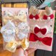 thumbnail image 2 of Conjunto de diademas elásticas para bebés y niñas, accesorios para el cabello, lazo, flor, regalo de Navidad, 3 unidades, 2 of 5