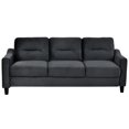 thumbnail image 2 of Modern 3-Seat Sofa Couches for Living Room Bedroom Office Small Space, 2 of 11