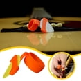thumbnail image 1 of Ergonomic Guitar Picks Set Silicone Design Enhanced Grip For Every Musician Includes Two Distinct Thickness Options, 1 of 6