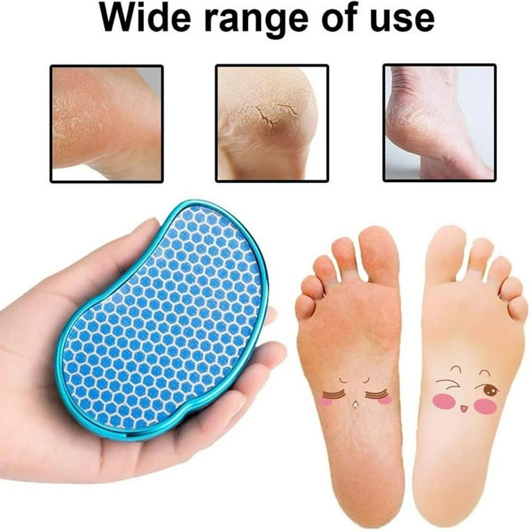 Innovative Nano Crystal Feet Scrubber, Portable Pedicure Foot