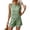 #02Green, variant on Short Outfits For Women 2 Piece Sets Summer Eyelet Embroidery Sleeveless Scalloped Tank Top & Drawstring Shorts Set Yellow L