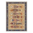 thumbnail image 3 of KUETH 10x14 Washable Area Rug, Non Slip Flat Pile Fish Pattern Rug for Living Room Bedroom Dining Room, Pet Friendly, 3 of 3