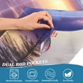 thumbnail image 5 of Yayeee Kitchen Curtains Tier Set of 2 Light Filtering 57"x36" Over Sink Window Panels, Beautiful Mountain, 5 of 7