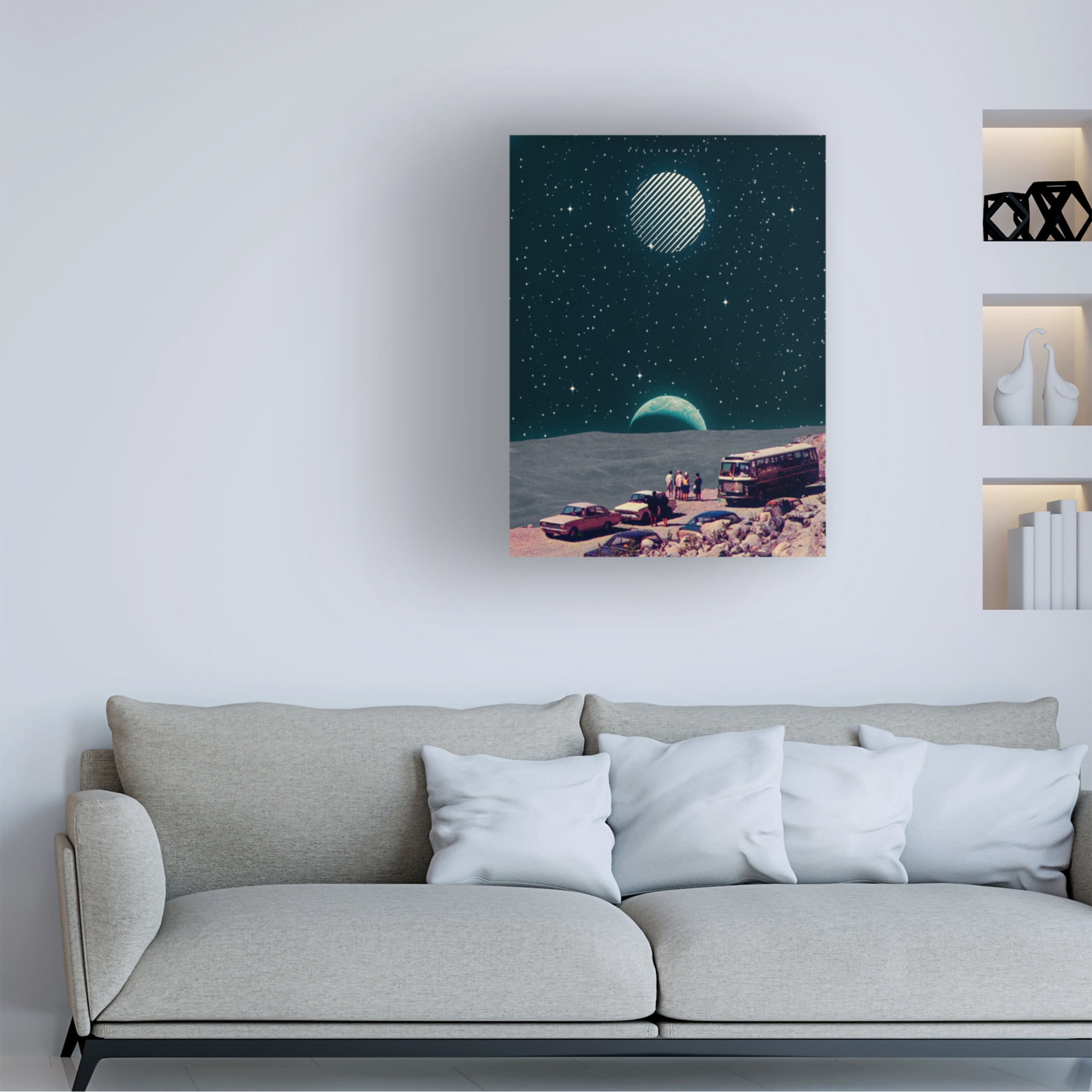 Trademark Fine Art spacerocket art 391 Canvas Wall Art