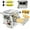 Black, variant on Esheno Electric Tortilla Maker Machine Automatic Corn Tortilla Press with Non-Stick Coating and 2 Molds 4inch 6inch for Home Kitchen Black