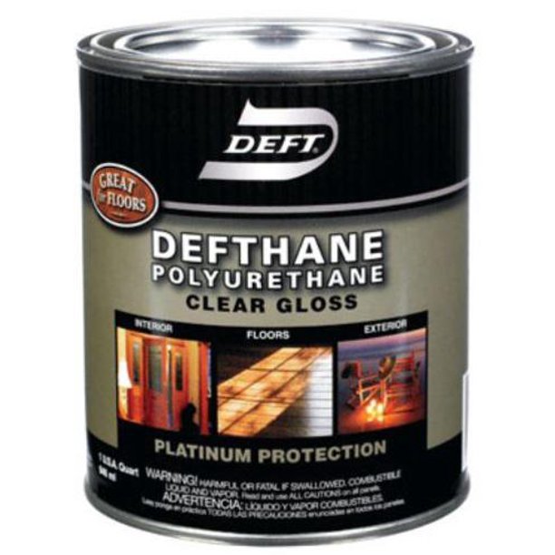 Deft Deft DFT20/04 Defthane Interior/Exterior OilBased Polyurethane, 1