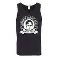 thumbnail image 2 of Wild Bobby, Office Schrute Farms Beets Always Fresh, Pop Culture, Men Graphic Tank Top, Black, Small, 2 of 4