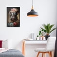 thumbnail image 2 of Stupell Industries Elegant French Bulldog Portrait Black Framed Giclee Art design by Wumples, 18 x 12, 2 of 8