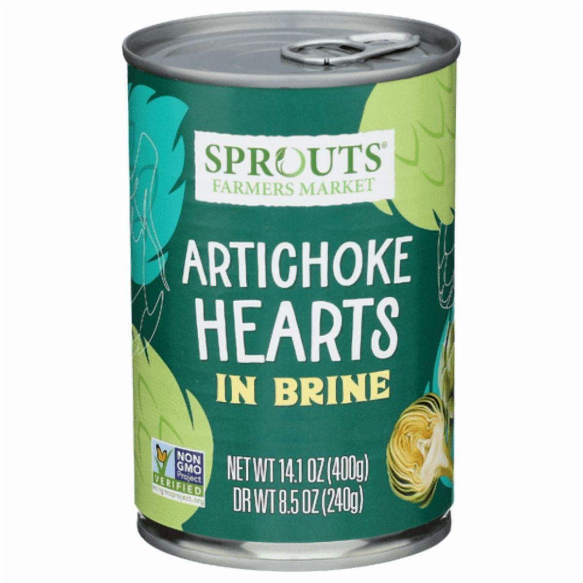 Sprouts Artichoke Hearts 14.1 oz can (Pack of 3)