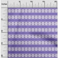 thumbnail image 1 of oneOone Viscose Chiffon Medium Purple Fabric Border Ethnic Sewing Fabric By The Yard Printed Diy Clothing Sewing Supplies 42 Inch Wide, 1 of 4