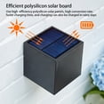 thumbnail image 4 of Advancent Lámpara de pared Energía solar Paisaje Iluminación ambiental Patio Jardín Focos Exterior Patio Linterna Pilar Calle Césped Iluminación y accesorios Advancent HA072888-01, 4 of 6