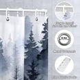 thumbnail image 3 of Durable Waterproof Polyester Shower Curtain Odorless Perfect for Your Bathroom Decor 60x72inch, 3 of 5