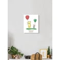 thumbnail image 2 of Pooh Bear W Balloons Wrapped Canvas  -Smartprints Designs,, 2 of 3