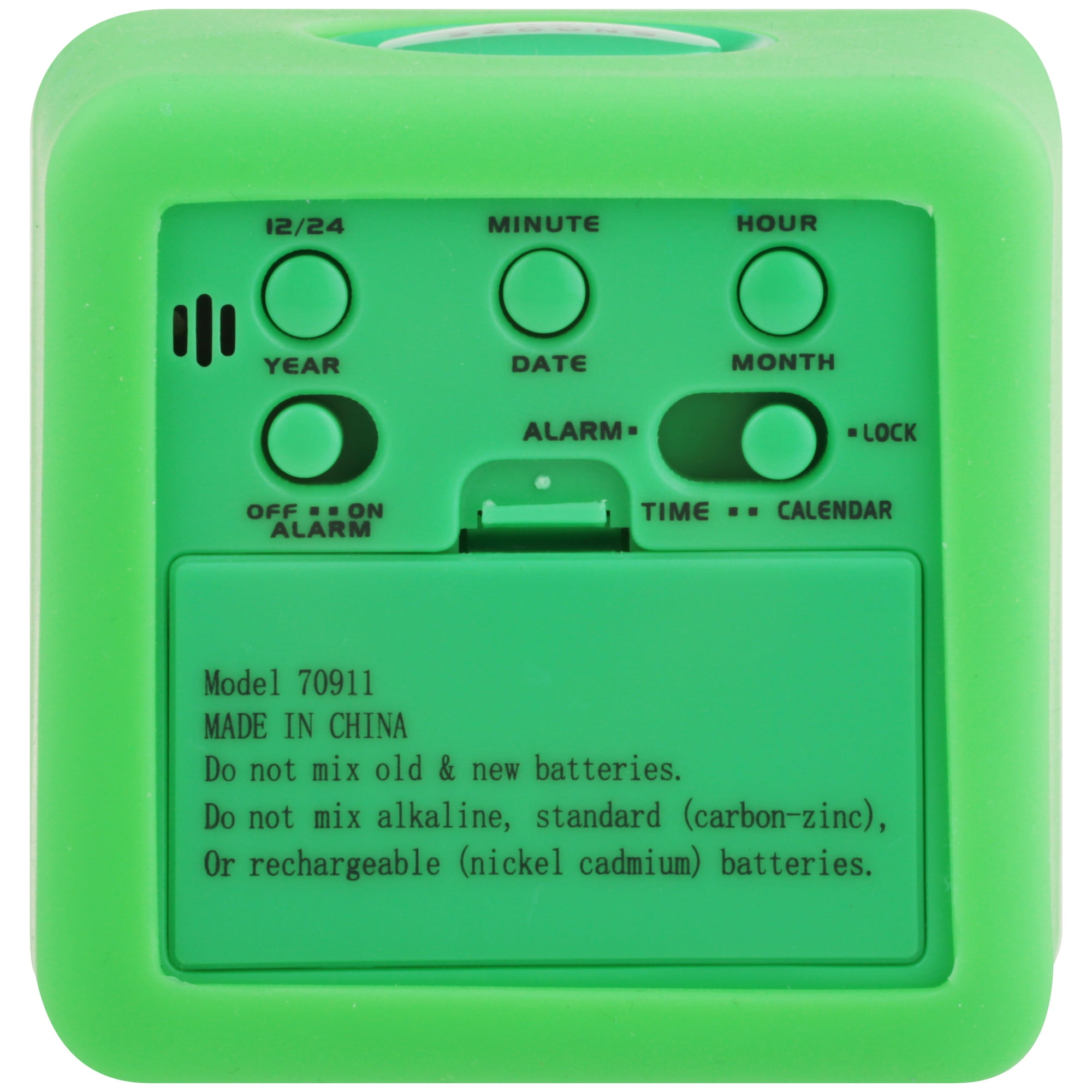 Equity Digital Cube Alarm Clock with On-Demand Backlight, 70911