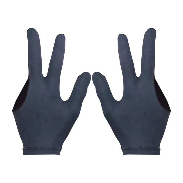 Guantes de billar Zulema 2 piezas para tacos de billar inglés para jugar hombres mujeres