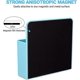 thumbnail image 2 of Magnetic Marker Holder For Whiteboards / Fridge / Refrigerator, Magnetic Pen Holder Dry Erase Tray With Anisotropic Magnet Backing,blue, 2 of 4