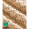 thumbnail image 4 of Feather and Stitch Premium 100% Cotton 6-Piece Towel Set, Taupe – Soft, Plush, and Absorbent Bathroom Towels, 4 of 5