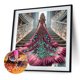 thumbnail image 3 of Kit Con Forma Especial Parcial DIY 5D Niña 30x30cm, 3 of 9