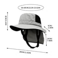 thumbnail image 3 of Ultra-Light Waterproof Sun Hat with UV Protection - Perfect for Surfing, Fishing, and Outdoor Adventures, 3 of 5