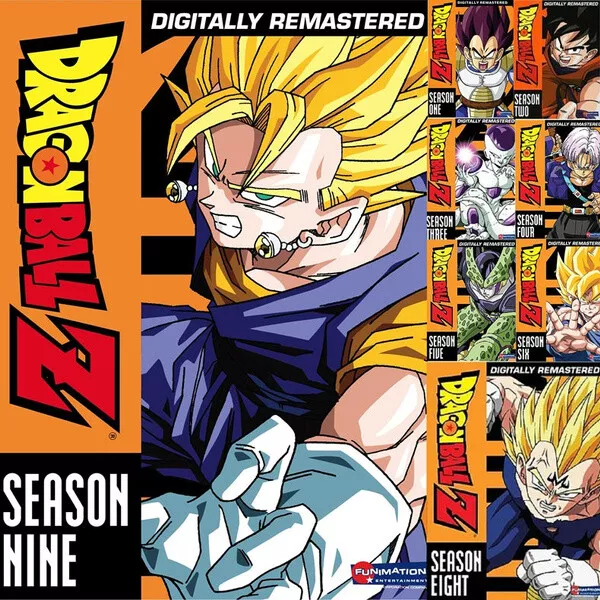 DragonBall Z (DBZ) Complete Box Set - Seasons 1-9 DVD