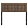 thumbnail image 6 of Emily Fabric Upholstered Full Size Headboard in Mocha, 6 of 8