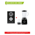 thumbnail image 2 of Combo DISA HOME Parrilla a Gas 2 Quemadores Cristal Templado Y Licuadora ESSENTIAL 2 Vel. Con Pulso Disa Home 02-02-0-121-4, 2 of 5