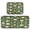 Light Brown Hedgehog Design, variant on 2-Piece Kitchen Mat Set Non Slip Washable Floor Mats Decorative Rugs for Kitchen Sink Laundry White Glowing Butterfly