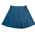 thumbnail image 2 of 32 DEGREES Womens Flowy Woven Skort Size: XL, Color: Dark Porcelain Blue, 2 of 2
