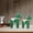 Green, variant on YAHHU 1 Pair Swedish Dala Horse Decor Wooden Traditional Painted Dalecarlian Figurine Home Ornament Handicraft 2 Piece Set Red 9.4in / 24cm & 6.3in / 16cm