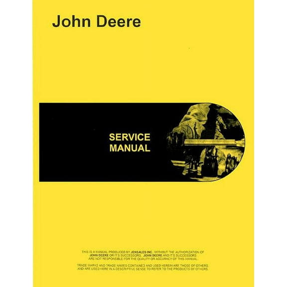 John Deere 312 Lawn & Garden Tractor Service Manual