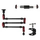 thumbnail image 1 of Soportes de brazo flexible Macarena Soporte portátil Aleación de aluminio universal Adaptador de montaje Brazos de mágicos para videografía 3 secciones para tableta, 1 of 8