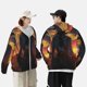 thumbnail image 4 of Balery Sunset Western Cowgirl Sudadera ligera de manga larga con capucha y protección solar UPF 50+ para hombre y mujer, ideal para pesca y running-X-Large, 4 of 7